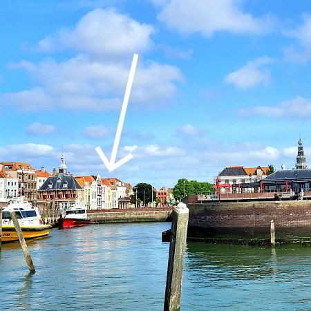 Appartement Havenzicht, gelegen aan zee met zeezicht Vlissingen Buitenkant foto