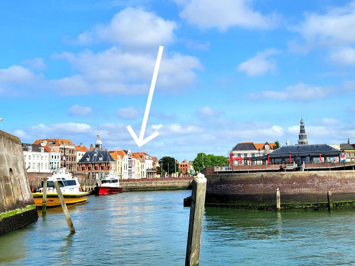 Appartement Havenzicht, gelegen aan zee met zeezicht Vlissingen Buitenkant foto